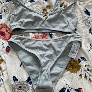 PacSun Ribbed Bikini set